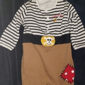 Baby pirate cotton sleeper